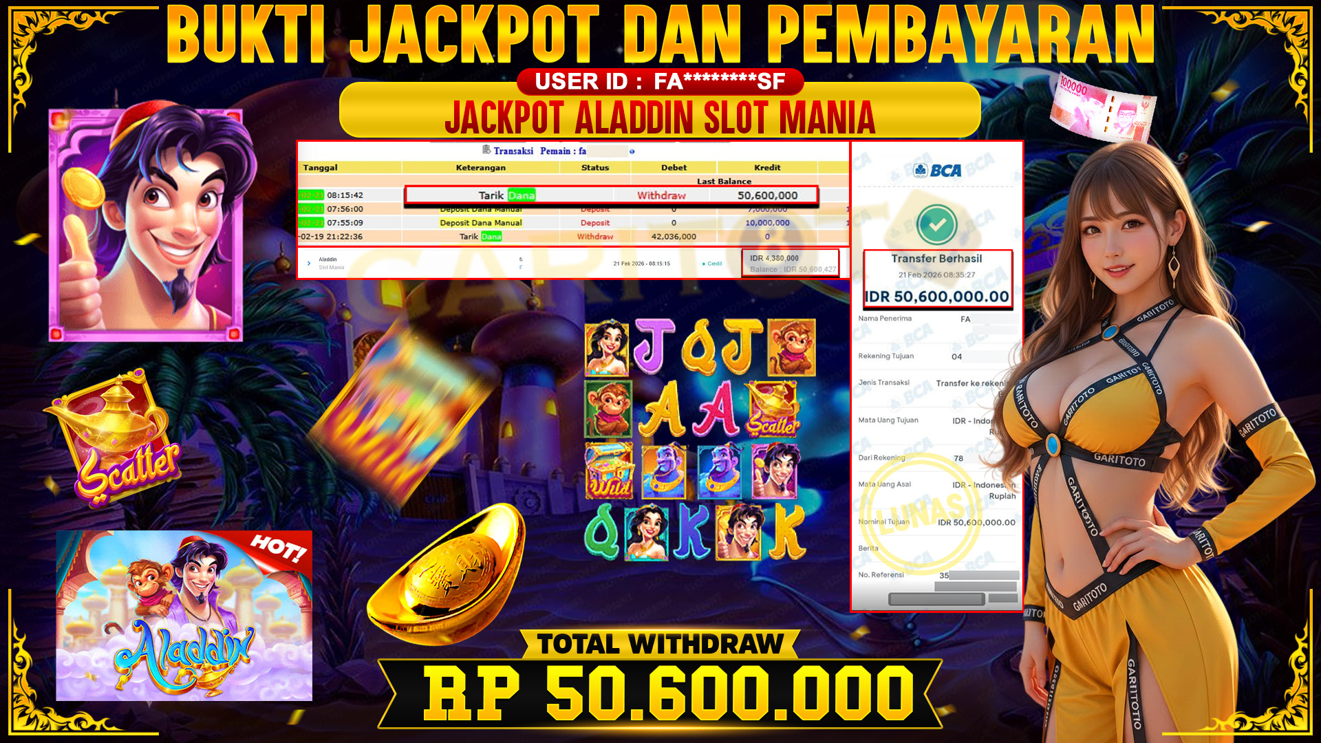 Aladdin Slot Mania